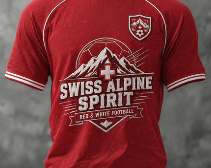 Swiss Switzerland FIFA World Cup 2026 T-Shirt Switzerland National Team Merch Soccer Related Gifts