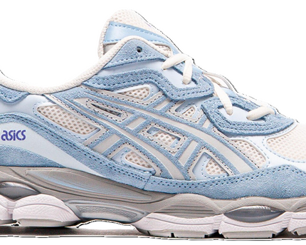 Men's  asics GEL-NYC Cream Arctic Sky Shoes
