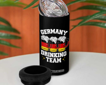 Germany Drinking Team 4 in 1 Can Cooler Tumbler Germany Flag Beer Festivals Oktoberfest TB10