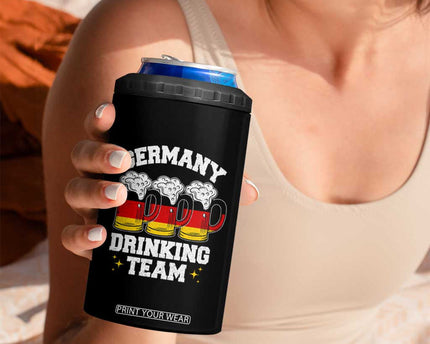 Germany Drinking Team 4 in 1 Can Cooler Tumbler Germany Flag Beer Festivals Oktoberfest TB10