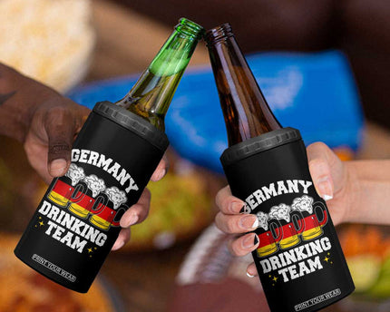 Germany Drinking Team 4 in 1 Can Cooler Tumbler Germany Flag Beer Festivals Oktoberfest TB10