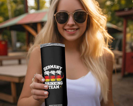 Germany Drinking Team Skinny Tumbler Germany Flag Beer Festivals Oktoberfest TB10