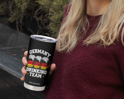 Germany Drinking Team Tumbler Cup Germany Flag Beer Festivals Oktoberfest TB10
