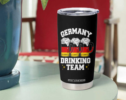 Germany Drinking Team Tumbler Cup Germany Flag Beer Festivals Oktoberfest TB10