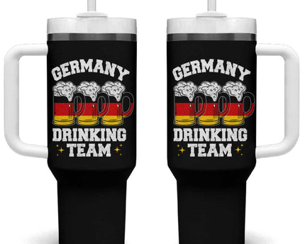 Germany Drinking Team Tumbler With Handle Germany Flag Beer Festivals Oktoberfest TB10