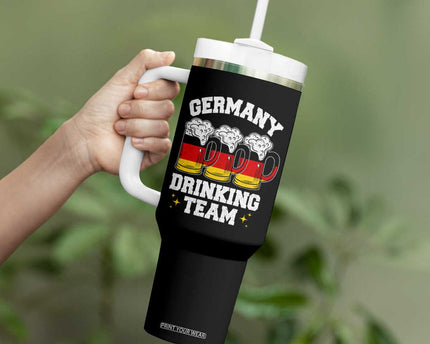 Germany Drinking Team Tumbler With Handle Germany Flag Beer Festivals Oktoberfest TB10