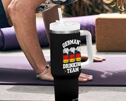 Germany Drinking Team Tumbler With Handle Germany Flag Beer Festivals Oktoberfest TB10