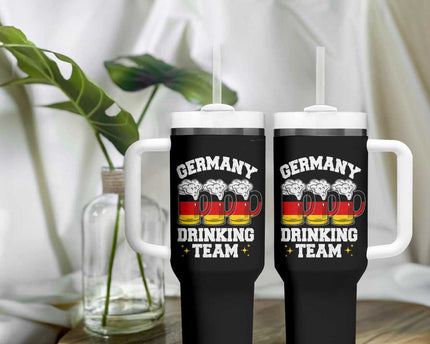 Germany Drinking Team Tumbler With Handle Germany Flag Beer Festivals Oktoberfest TB10