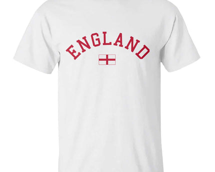 Vintage England Flag Pride T-Shirt Patriotic St Georges Cross Heritage