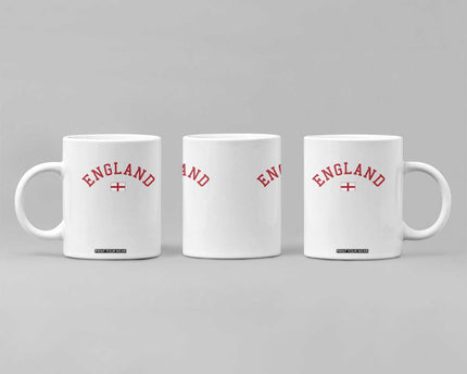Vintage England Flag Pride Coffee Mug Patriotic St Georges Cross Heritage
