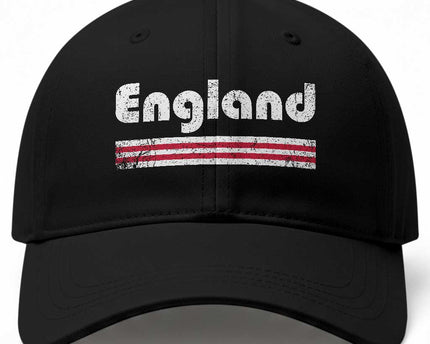 Vintage England Retro Distressed Graphic Baseball Cap