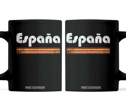 Vintage Espana Espanol Retro Distressed Graphic Coffee Mug
