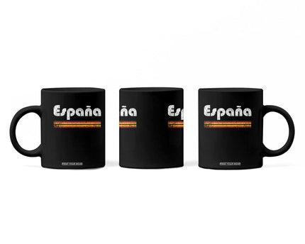 Vintage Espana Espanol Retro Distressed Graphic Coffee Mug