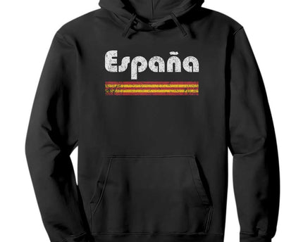 Vintage Espana Espanol Retro Distressed Graphic Hoodie