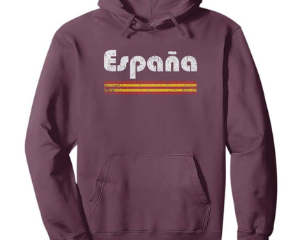 Vintage Espana Espanol Retro Distressed Graphic Hoodie