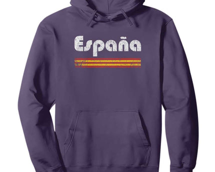 Vintage Espana Espanol Retro Distressed Graphic Hoodie