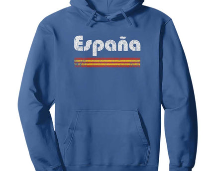 Vintage Espana Espanol Retro Distressed Graphic Hoodie