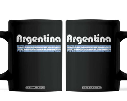 Vintage Argentina Retro Distressed Graphic Coffee Mug