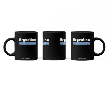 Vintage Argentina Retro Distressed Graphic Coffee Mug