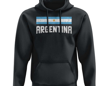 Argentina Hoodie ARG Throwback Retro Vintage Argentine Flag