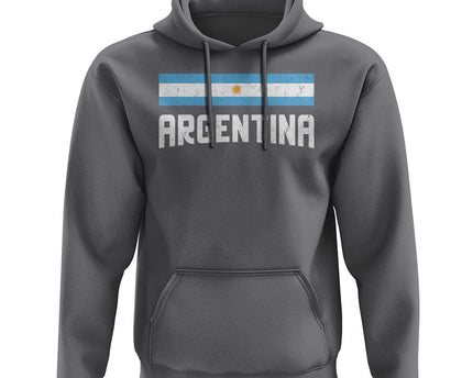 Argentina Hoodie ARG Throwback Retro Vintage Argentine Flag