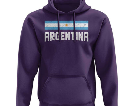 Argentina Hoodie ARG Throwback Retro Vintage Argentine Flag