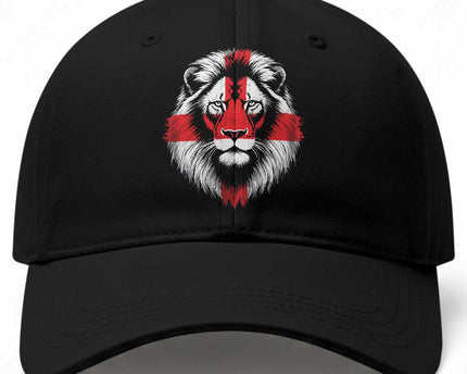 Majestic England Lion Face Graphic Baseball Cap