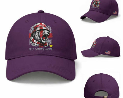Roaring Lions England Football Pride Baseball Cap