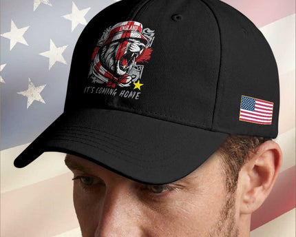 Roaring Lions England Football Pride Baseball Cap