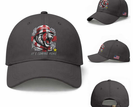Roaring Lions England Football Pride Baseball Cap