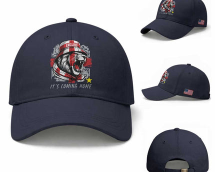 Roaring Lions England Football Pride Baseball Cap