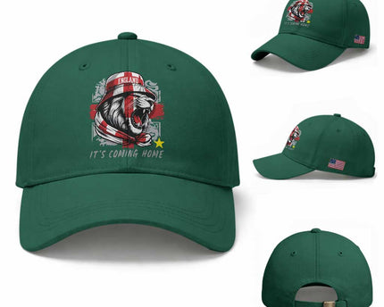 Roaring Lions England Football Pride Baseball Cap
