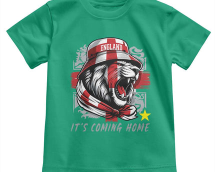 Roaring Lions England Football Pride Toddler T-Shirt