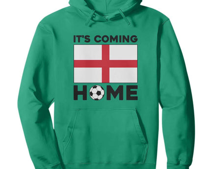 It is Coming Home England Football Flag Hoodie