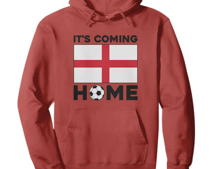 It is Coming Home England Football Flag Hoodie