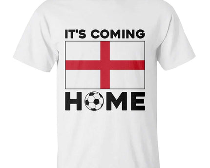 It is Coming Home England Football Flag T-Shirt