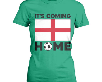 It is Coming Home England Football Flag T-Shirt