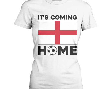 It is Coming Home England Football Flag T-Shirt