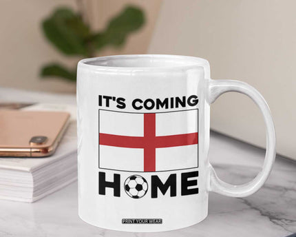 It is Coming Home England Football Flag Coffee Mug