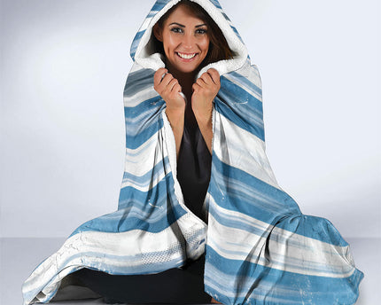 Argentina Football GOAT Hooded Blanket Four Times World Champions