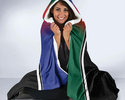 Personalized World Football 2026 Host Nations Hooded Blanket USA Canada Mexico Soccer Trophy