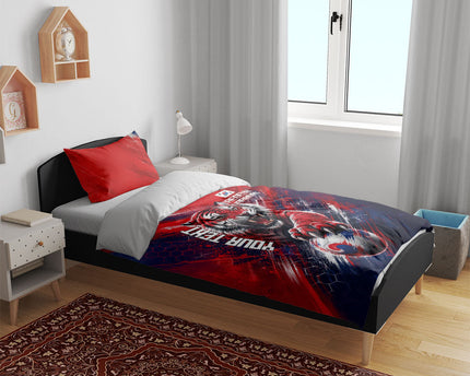 Personalized Taegeuk Warriors Korean Tiger Football Bedding Set South Korean Tiger Soccer Ball Flag