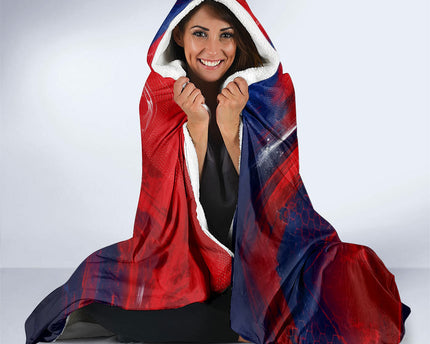 Personalized Taegeuk Warriors Korean Tiger Football Hooded Blanket South Korean Tiger Soccer Ball Flag