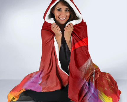 Custom Portugal Football World Champions 2026 Hooded Blanket Golden Shield Crown Crest Soccer Trophy