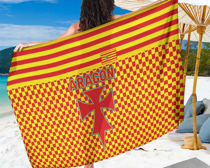 Aragon Flag Sarong Autonomous Community of Spain