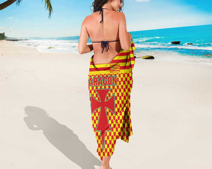 Aragon Flag Sarong Autonomous Community of Spain