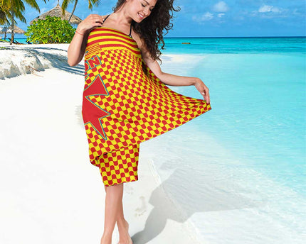 Aragon Flag Sarong Autonomous Community of Spain