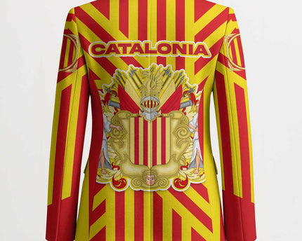 Catalonia Flag Blazer Autonomous Community of Spain