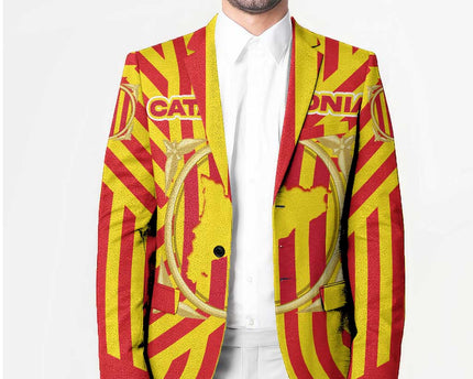 Catalonia Flag Blazer Autonomous Community of Spain