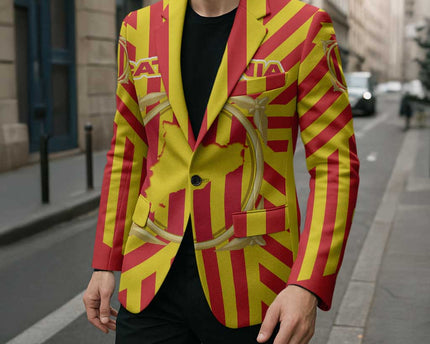 Catalonia Flag Blazer Autonomous Community of Spain